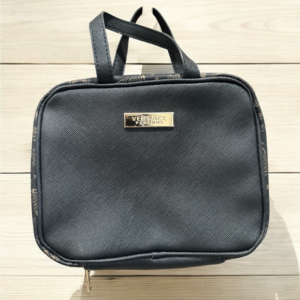 Versace Black Cosmetic Handbag
